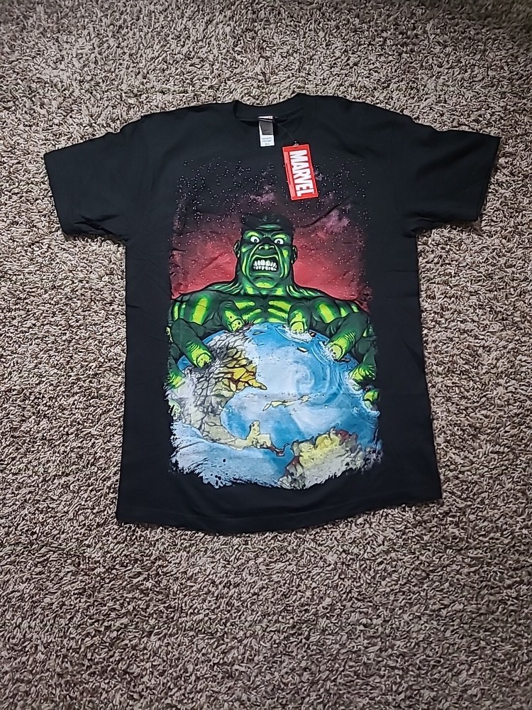 Vimtage DS/NWT Marvel Incredible Hulk T-shirt Mad Engine L 2007 World War Hulk