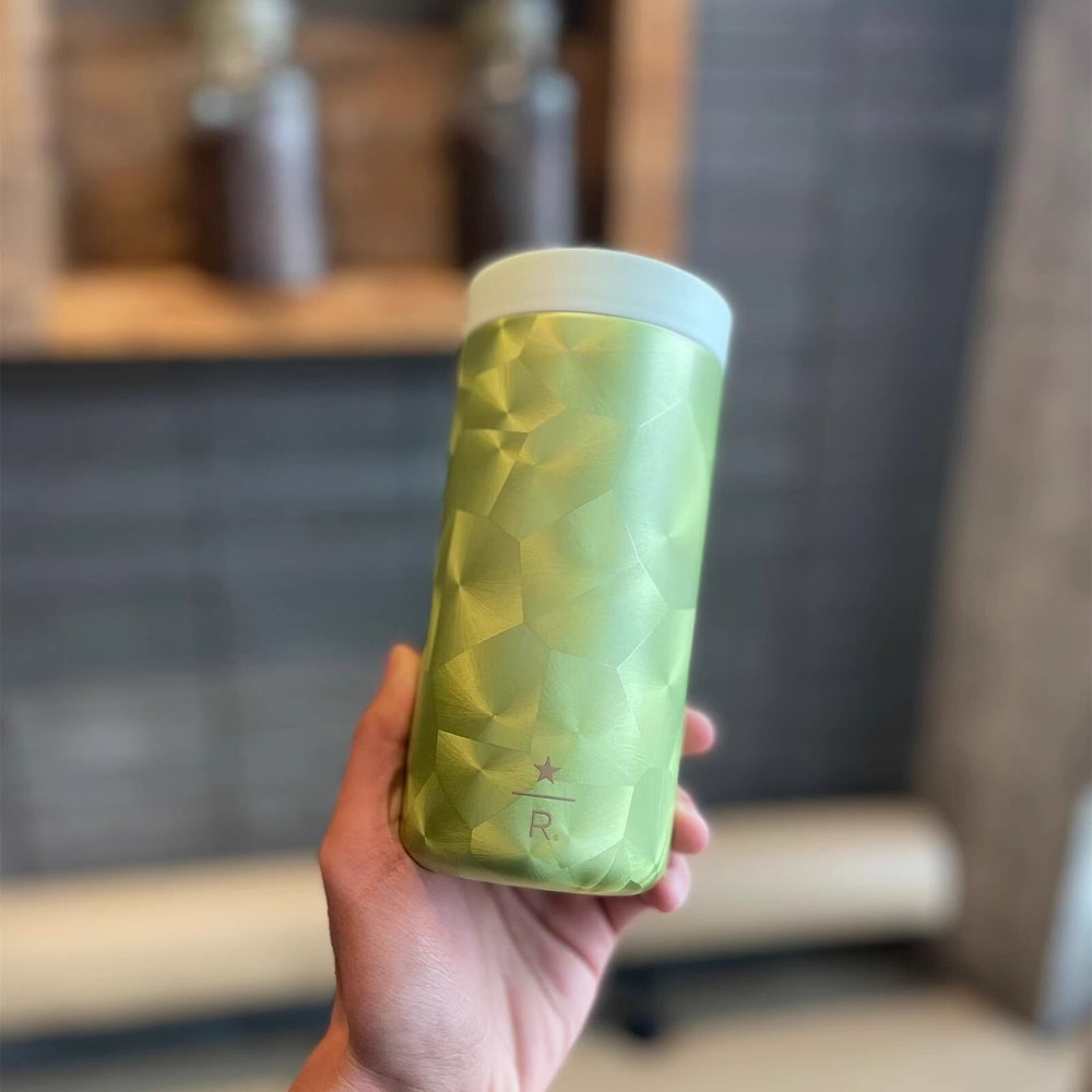 2024 Starbucks Reserve Spring Rhythm Green 14oz Ceramic Desk Mug