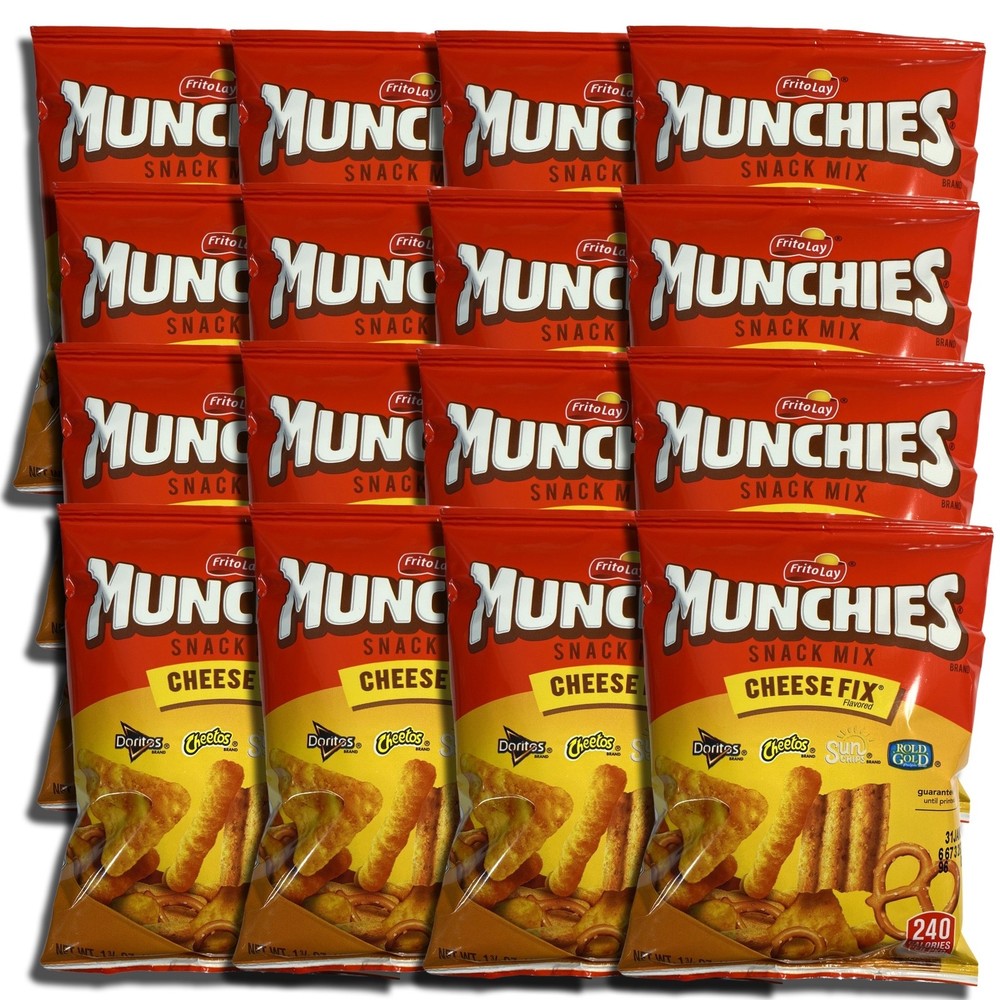 Munchies Snack Mix Cheese Fix | 1.75 Oz | Pack Of 16