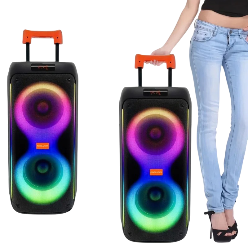 Wireless Bluetooth Speaker with Bass, Waterproof, Portable, USB, FM for Outdoor Use