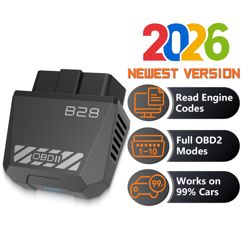 AUIMSOCO B28 OBD2 Scanner Bluetooth Car Diagnostic Tool For Android /IOS