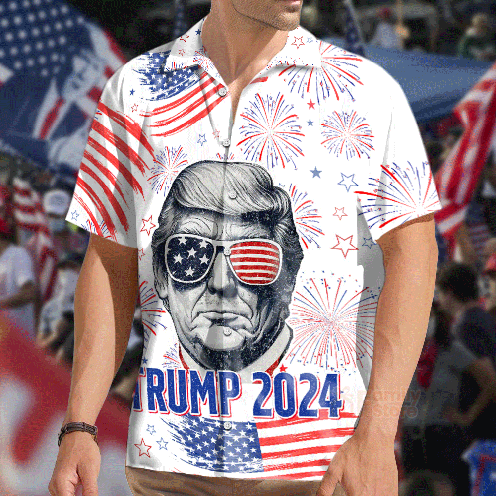 Independence Day American Trump Hawaii Shirt