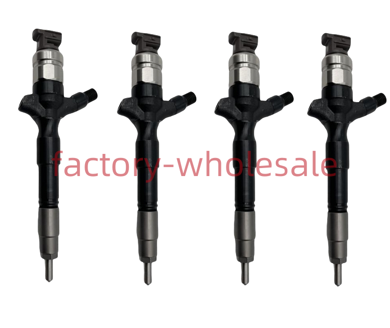 4PCS 095000-7630 23670-0R170 Fuel Injector For Toyota RAV4 2.2 Engine 2AD-FTV