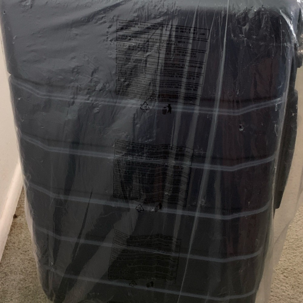 Blue Hardcase Suitcase with TSA Lock for Unisex Adult