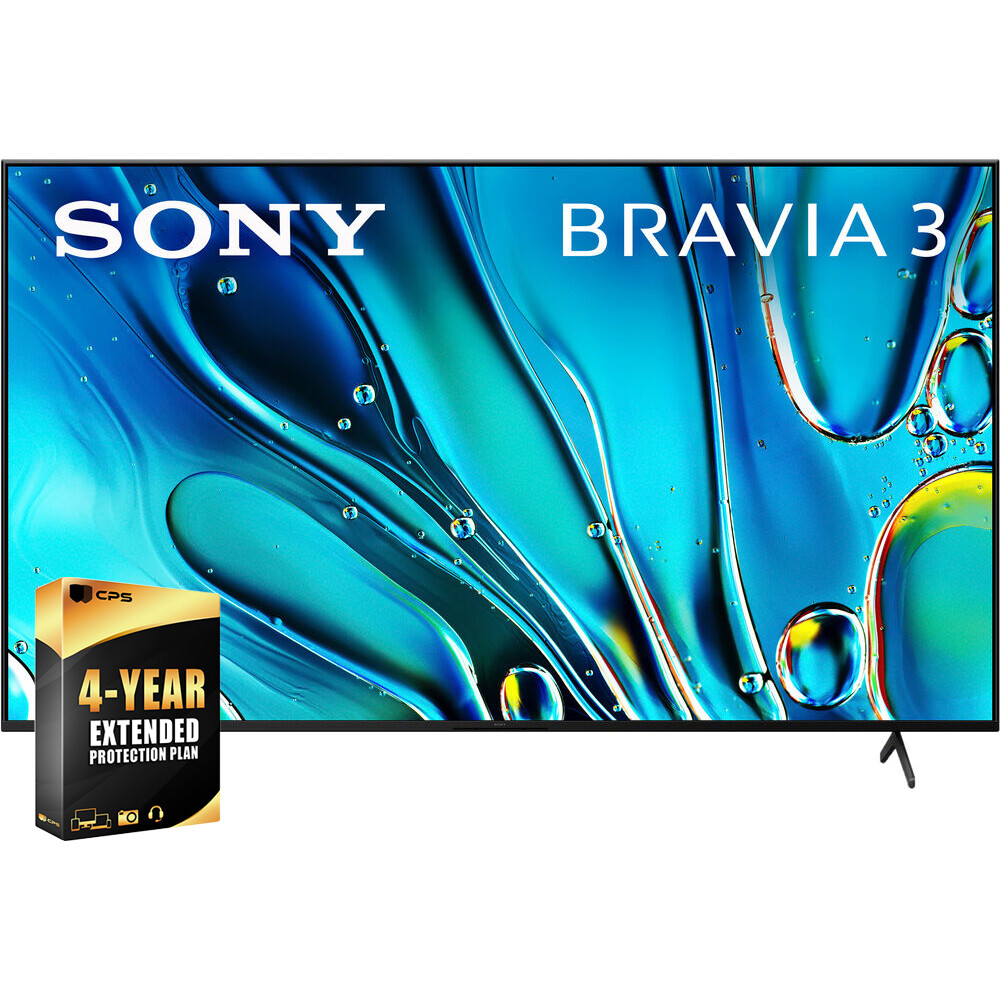 Sony BRAVIA 3 K55S30 55 inch 4K HDR Smart LED TV 2024 with 4 Year Warranty