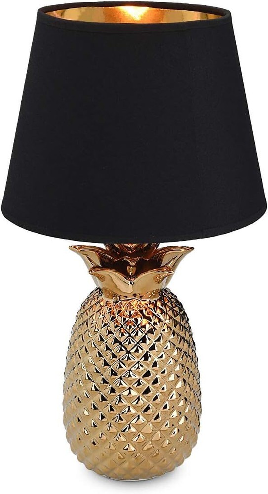 Gold Pineapple Table Lamp - Mini Lamp 13.8