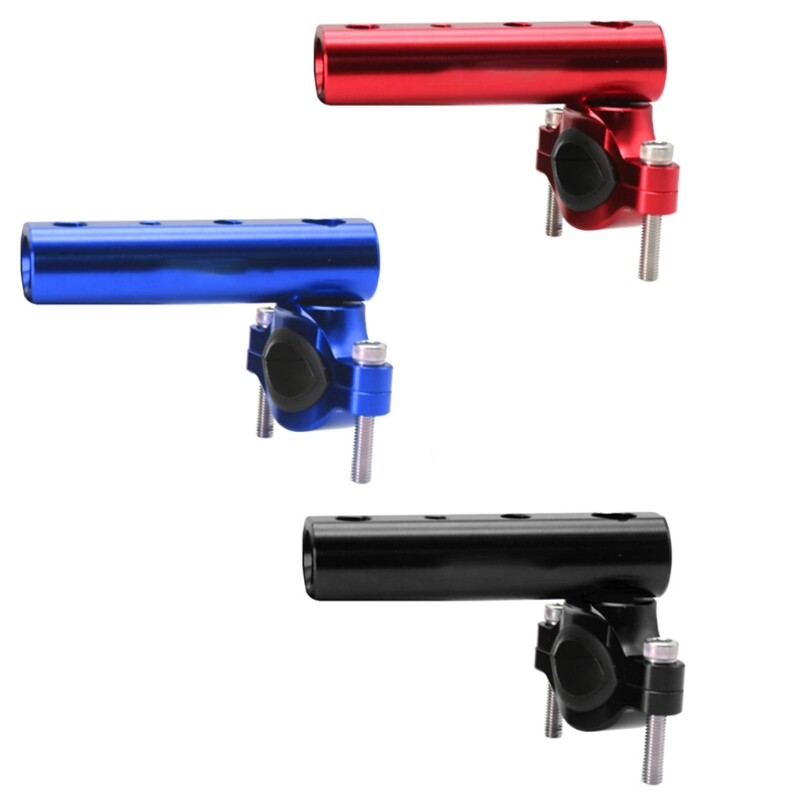 Rearview Mirror Headlight Mount Bracket Adjustable Motor Fork Extensible Holder