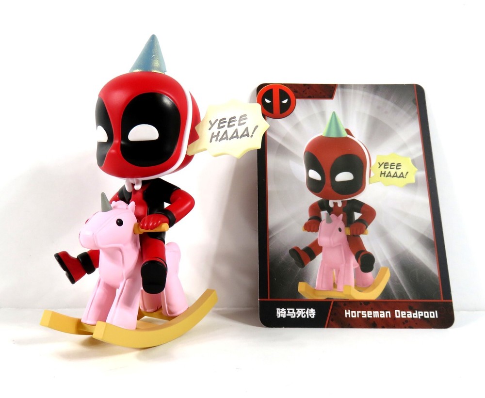 Pop Mart Marvel Deadpool Series Horseman Figure NEW