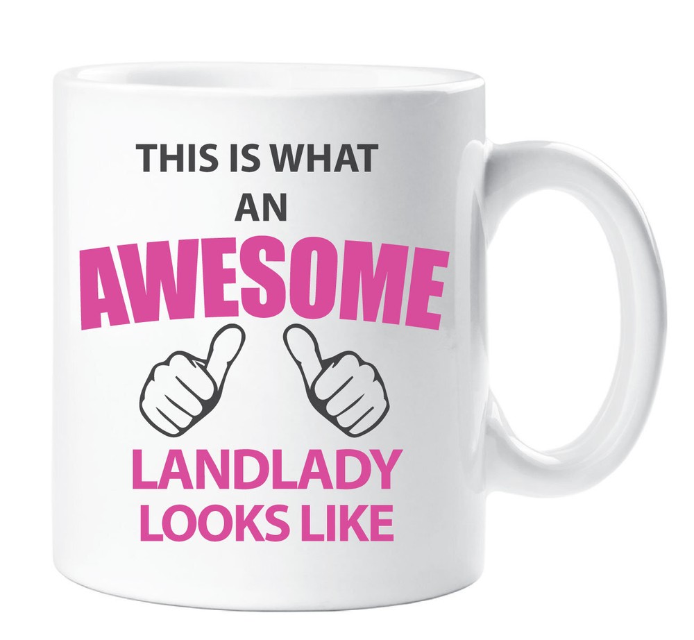 Mug Awesome Landlady This Is What An Awesome Landlady Looks Like Ceramic Novelty
