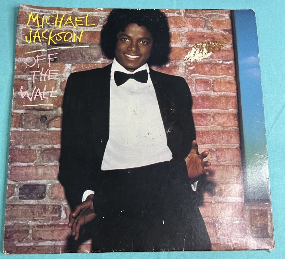 VINTAGE RECORD ALBUM MICHAEL JACKSON OFF THE WALL FE 35745 EPIC 1979 VINYL LP