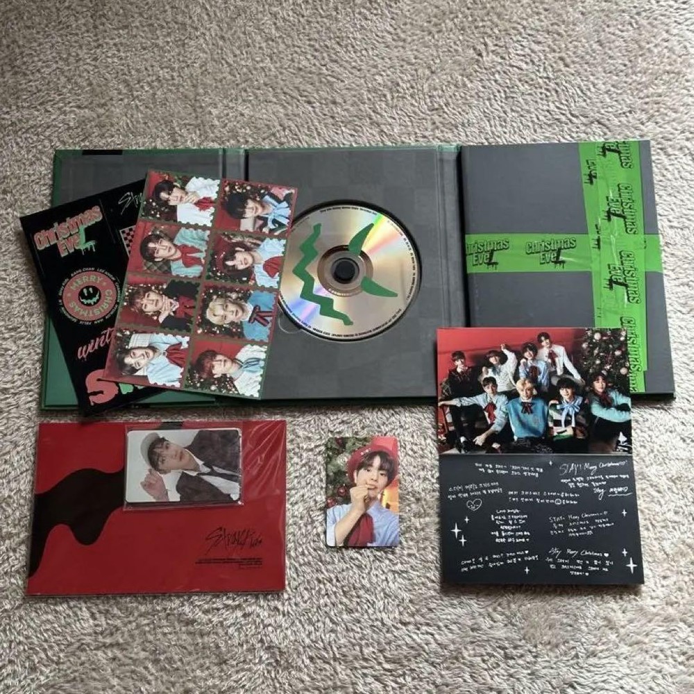 Straykids Christmasevel Album Seungmin Trading Card Bonus