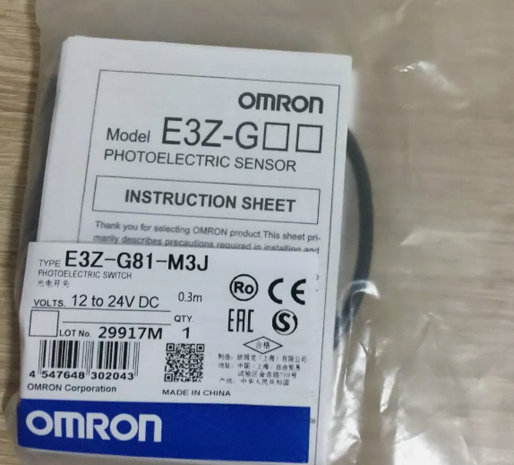NEW Omron E3Z-G81-M3J Photoelectric Switch