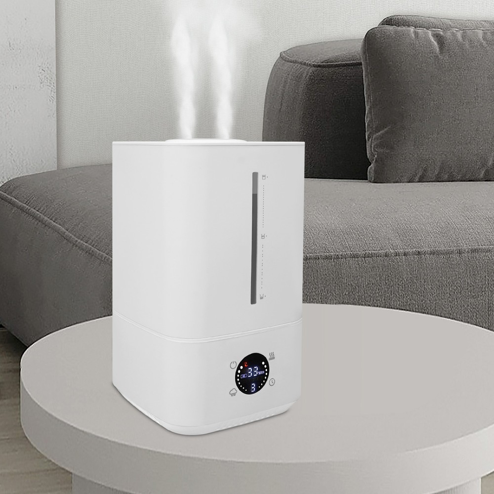 6L Hot and Cold Mist Humidifier, Humidifier for Home, Humidifier for Plants