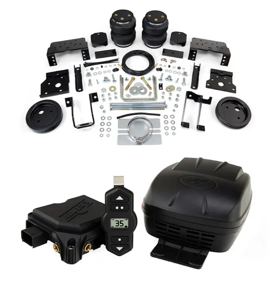 Air Lift LoadLifter Air Springs & WirelessONE Compressor for Ford F250 F350 F450
