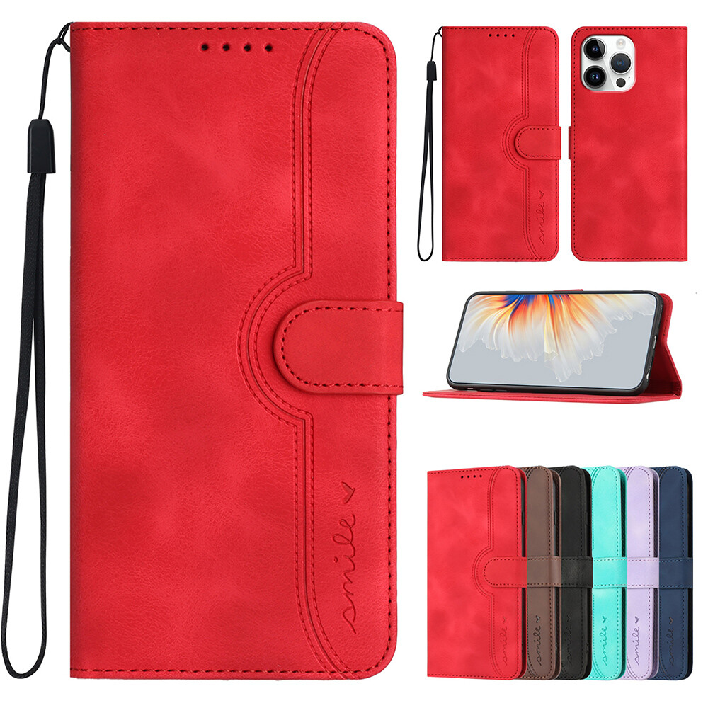 NEW For iPhone 16 15 Plus 14 13 12 Pro Max Shockproof Wallet Case Leather Flip