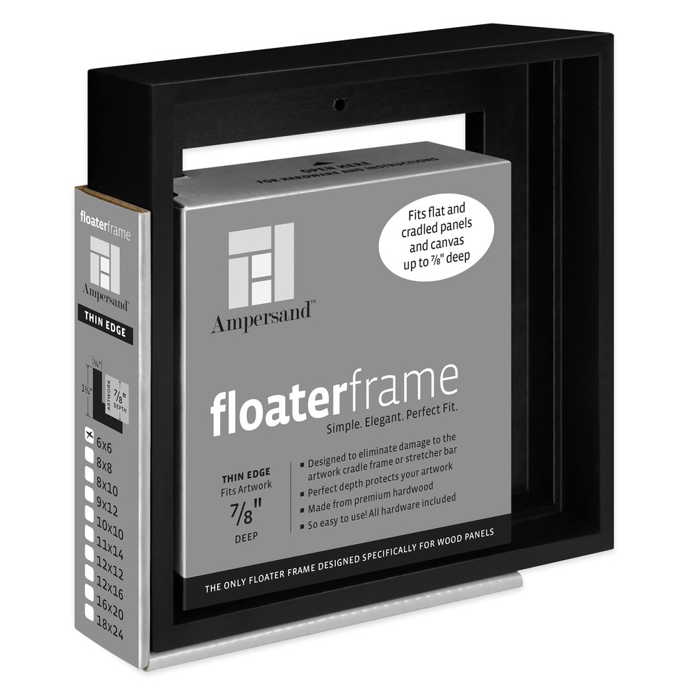 Floaterframe Readymade Frame for Flat and 7/8