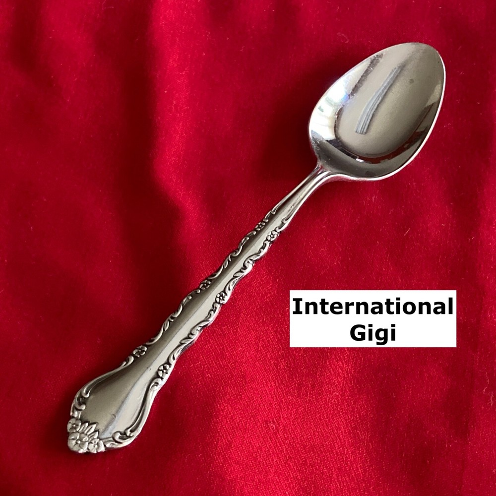 International GIGI 6” Stainless Steel Flatware Teaspoon