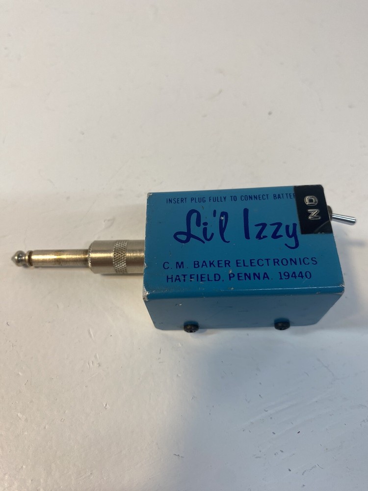 C.M. Baker Electronics Li'l Izzy Lil Impedance Buffer for Pedal Steel Guitar!
