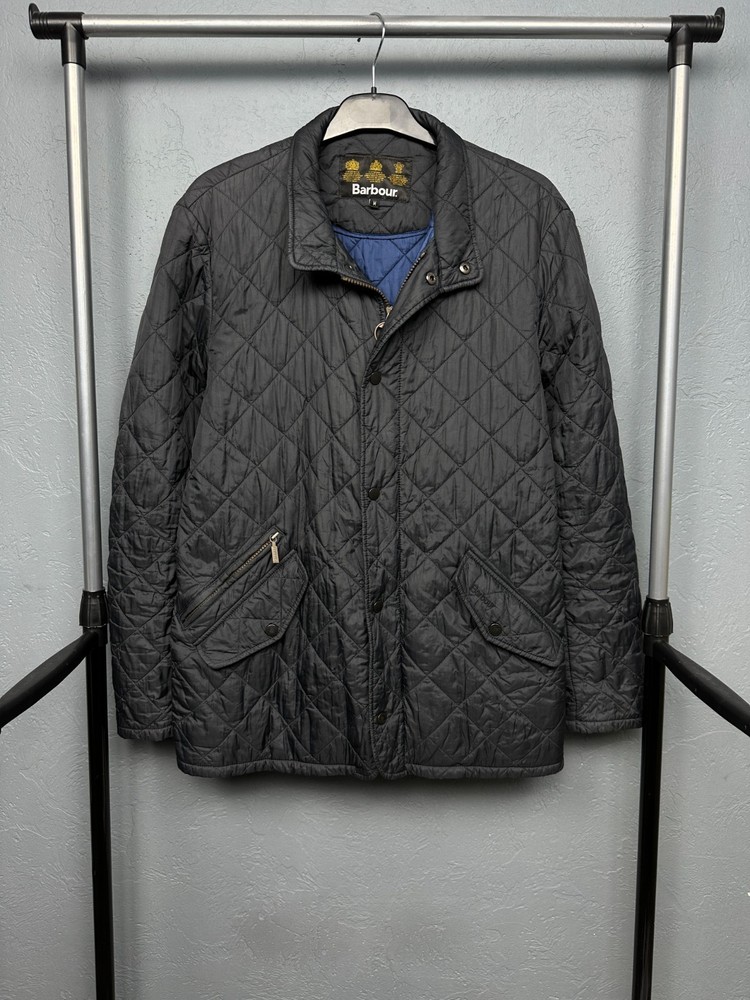 Barbour Flyweight Chelsea Vintage Mens Quilted Jacket Size M