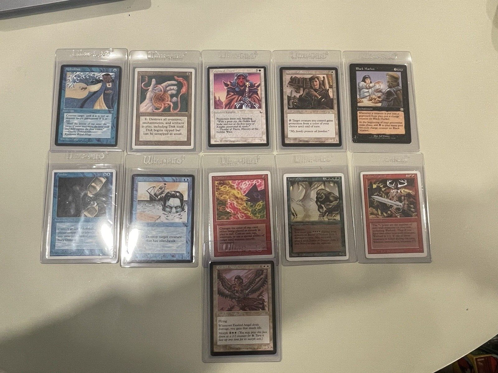 Magic The Gathering 11 Card Lot - Vintage