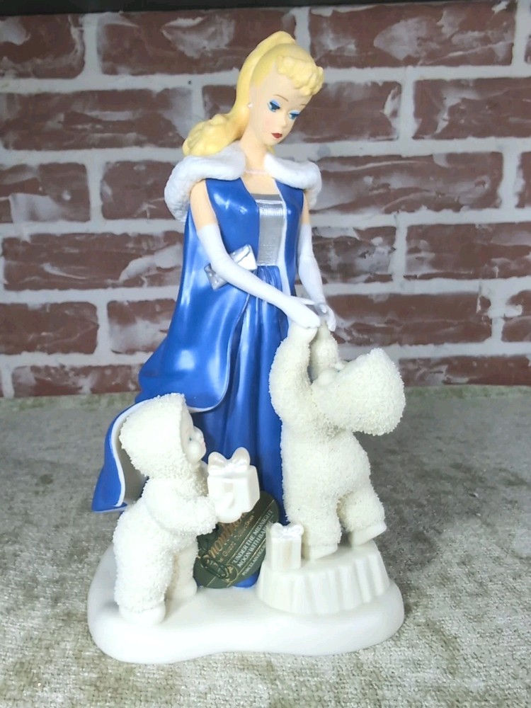 Dept 56 Snowbabies Under the Midnight Moon Barbie Figurine 69903