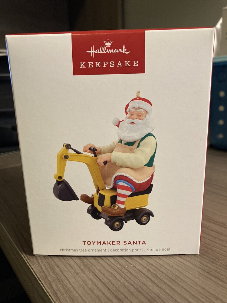 2024 Hallmark Keepsake Toymaker Santa Riding Crane 25 in Series VHTF Free Ship