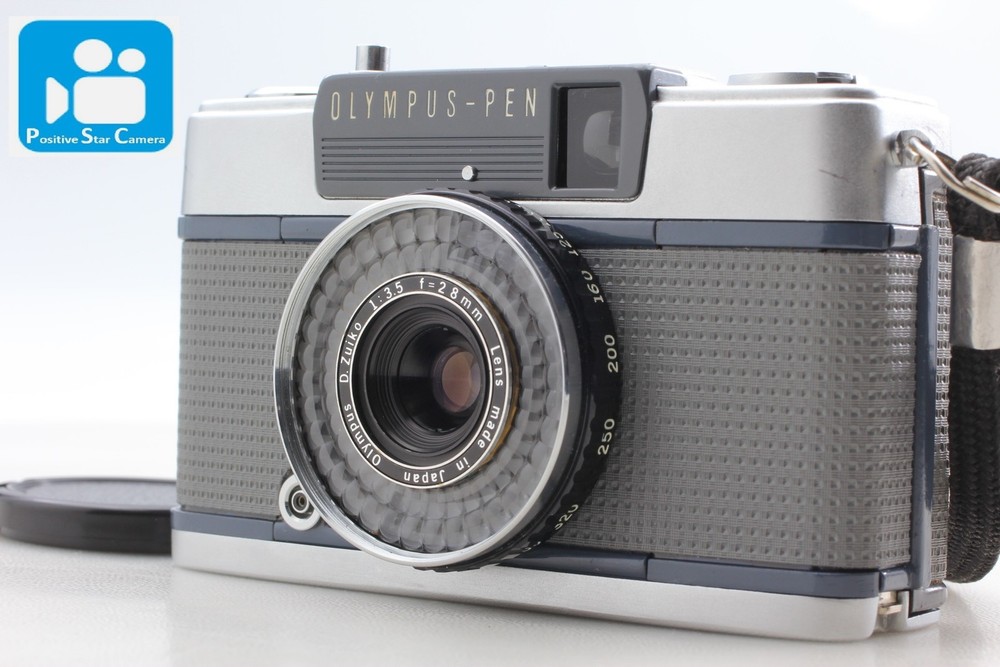 Gray 🎦VIDEO👀✨MINT✨ Olympus Pen EE-2 Half Frame Camera From JAPAN