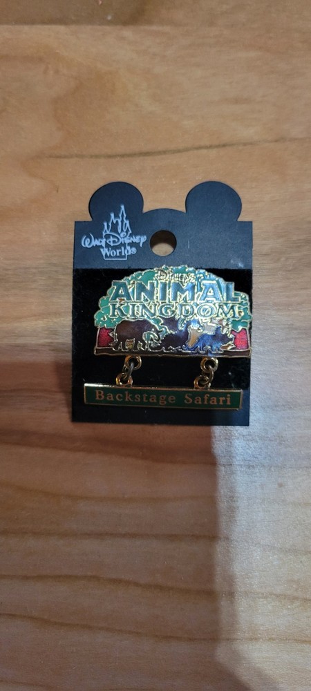 Disney Animal Kingdom Pin Backstage Safari Tour Dangle Pin 1323 WDW S19
