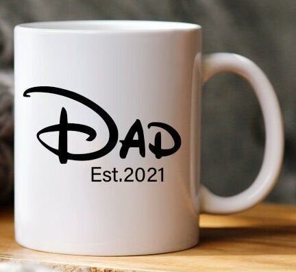 Dad Est 2021 Mug Fathers Day Mug Fathers Day Gift Gift For Father Best Dad Mug