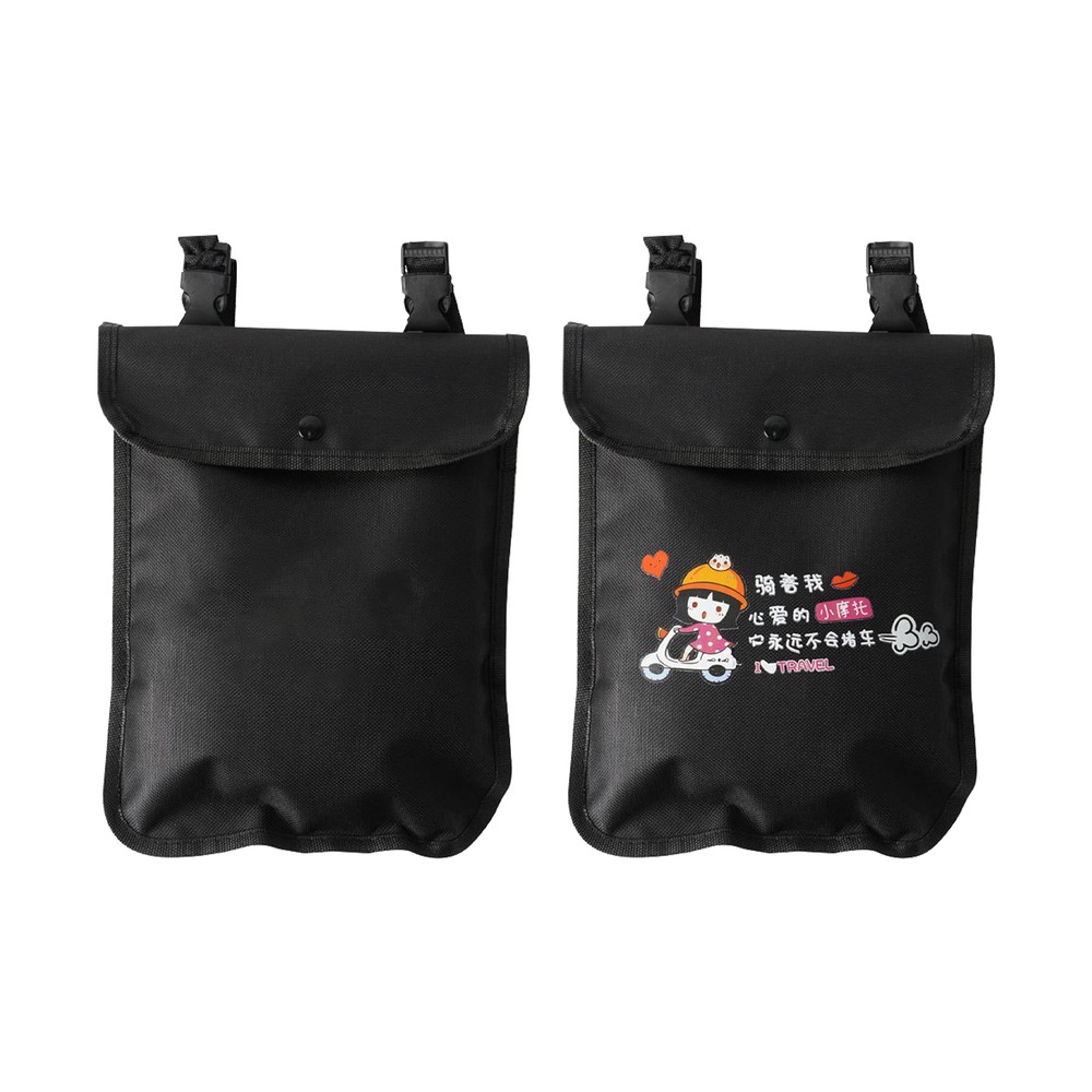 Scooter Handlebar Bag Waterproof Oxford Tube Pouch Electric Cycle Bike Bag