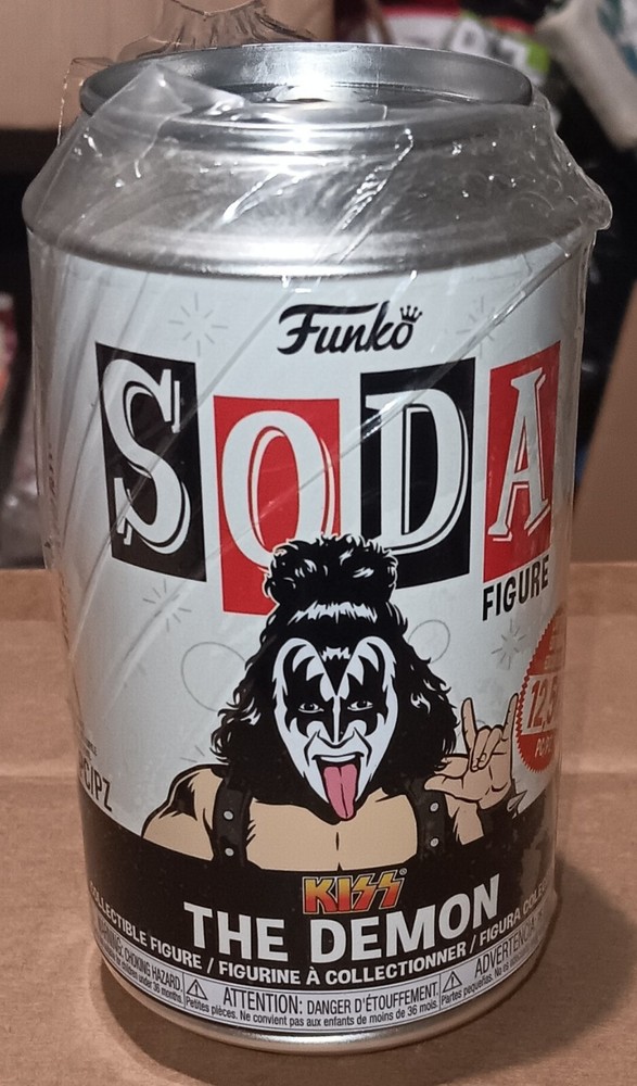 Funko Soda - The Demon - KISS - Gene Simmons - Common Not Chase - Sealed Bag