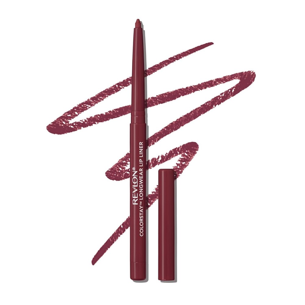 Colorstay Lip Liner Makeup with Built-In Sharpener, Longwear Rich Colors, Smooth