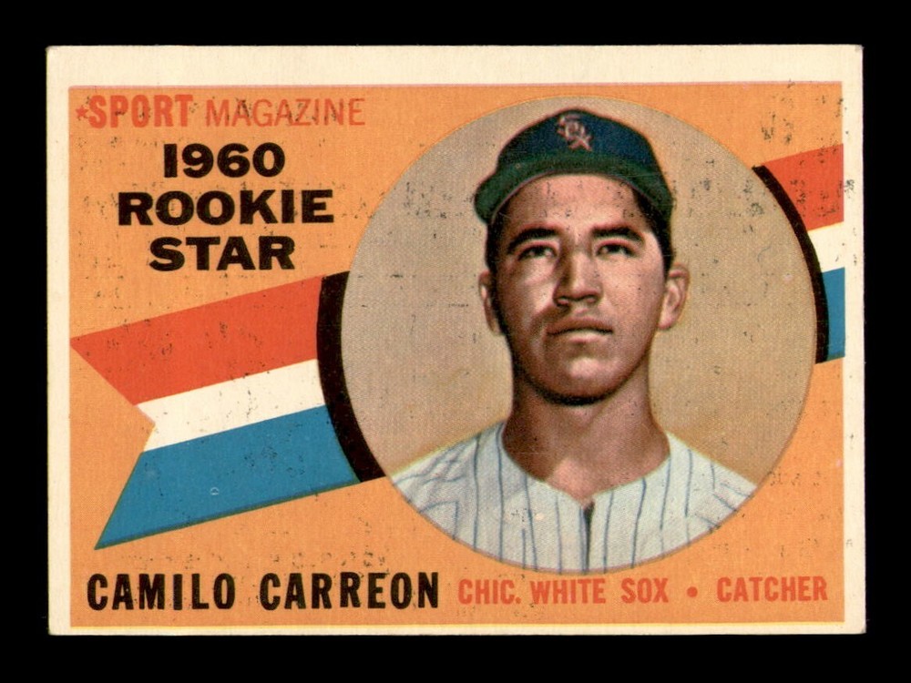 1960 Topps #121 Cam Carreon EX-MINT Baseball Card OBGcards