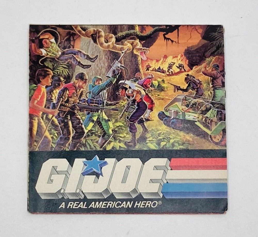 Vintage 1986 GI JOE Action Figures & Vehicles Catalog W/ Variant Cover.