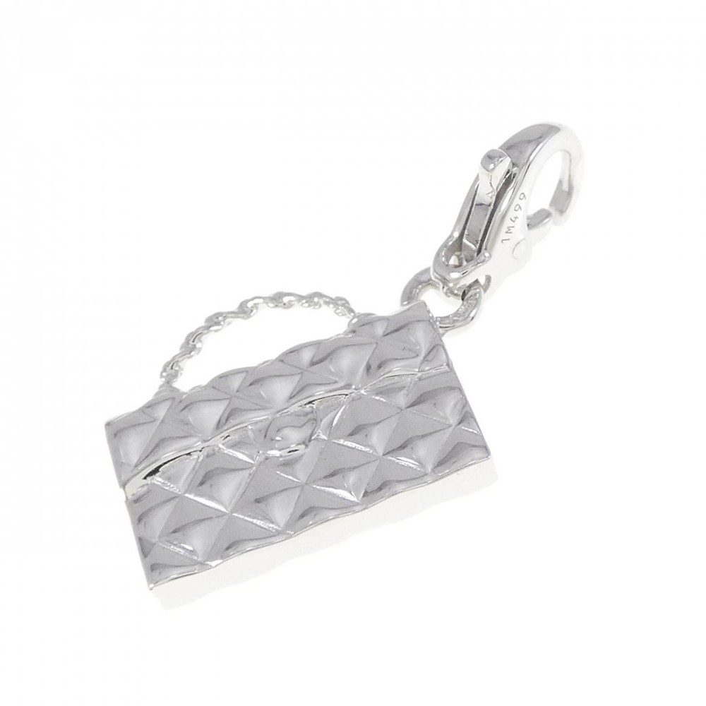 Authentic CHANEL 750WG Charm 270-004-004-4047 Luxury Jewelry Accessory