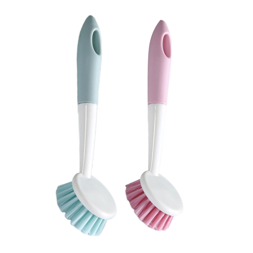 2PCS Pots Cleaning Brushes Sweeping Brushes Multi Function Cleaning Brushes