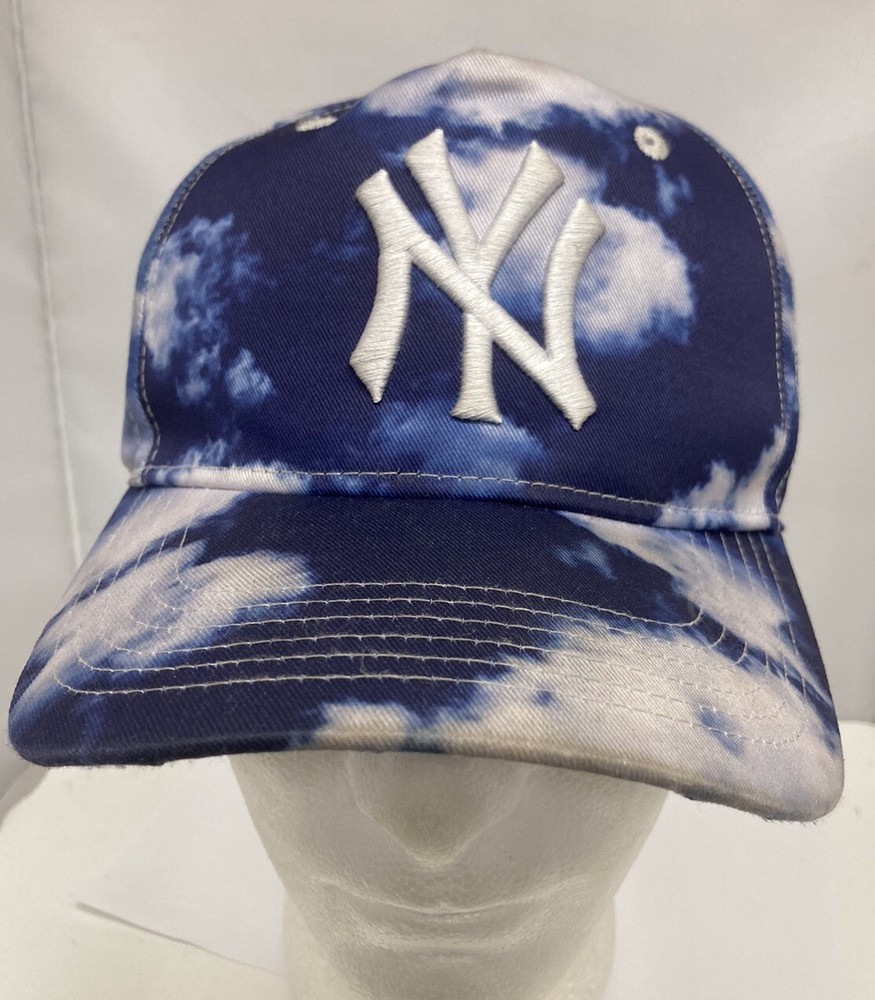 Shmeel NYC New York NY Yankees Logo Cloud Adjustable Snapback Hat Cap MLB RARE