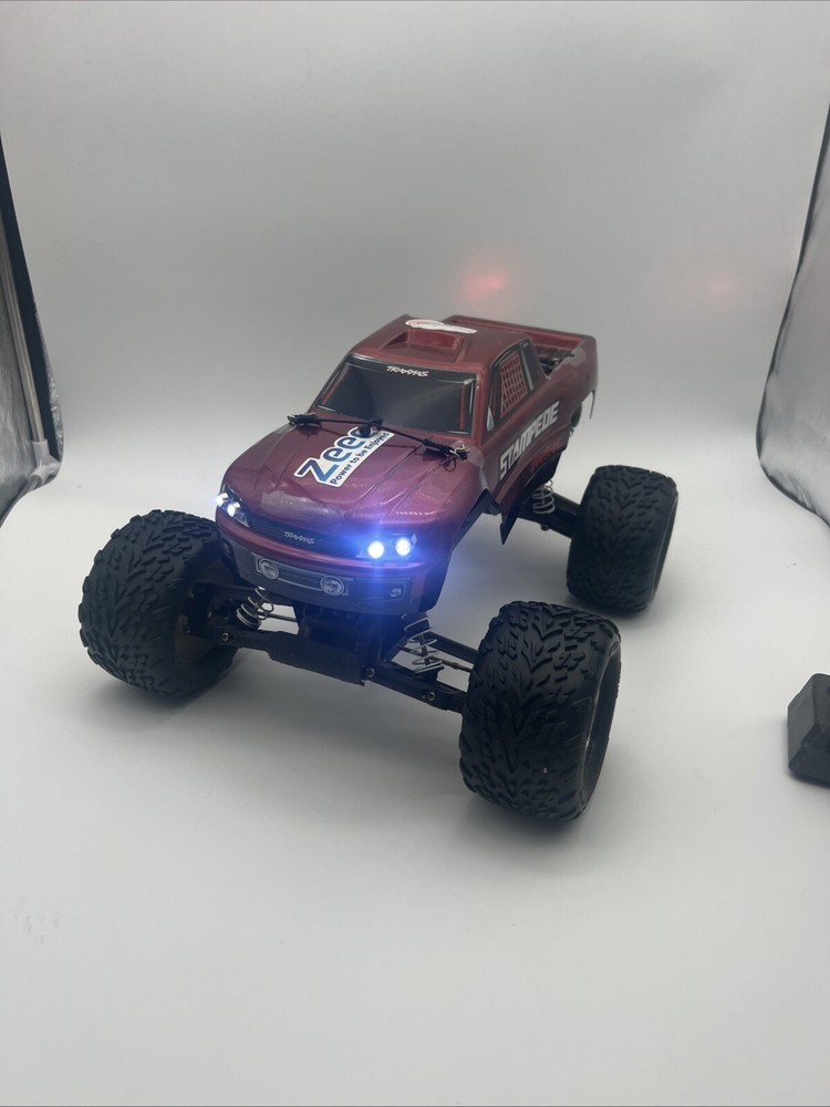 Custom Body Traxxas Stamped 2wd With Lights Lipo Battery Esc XL5