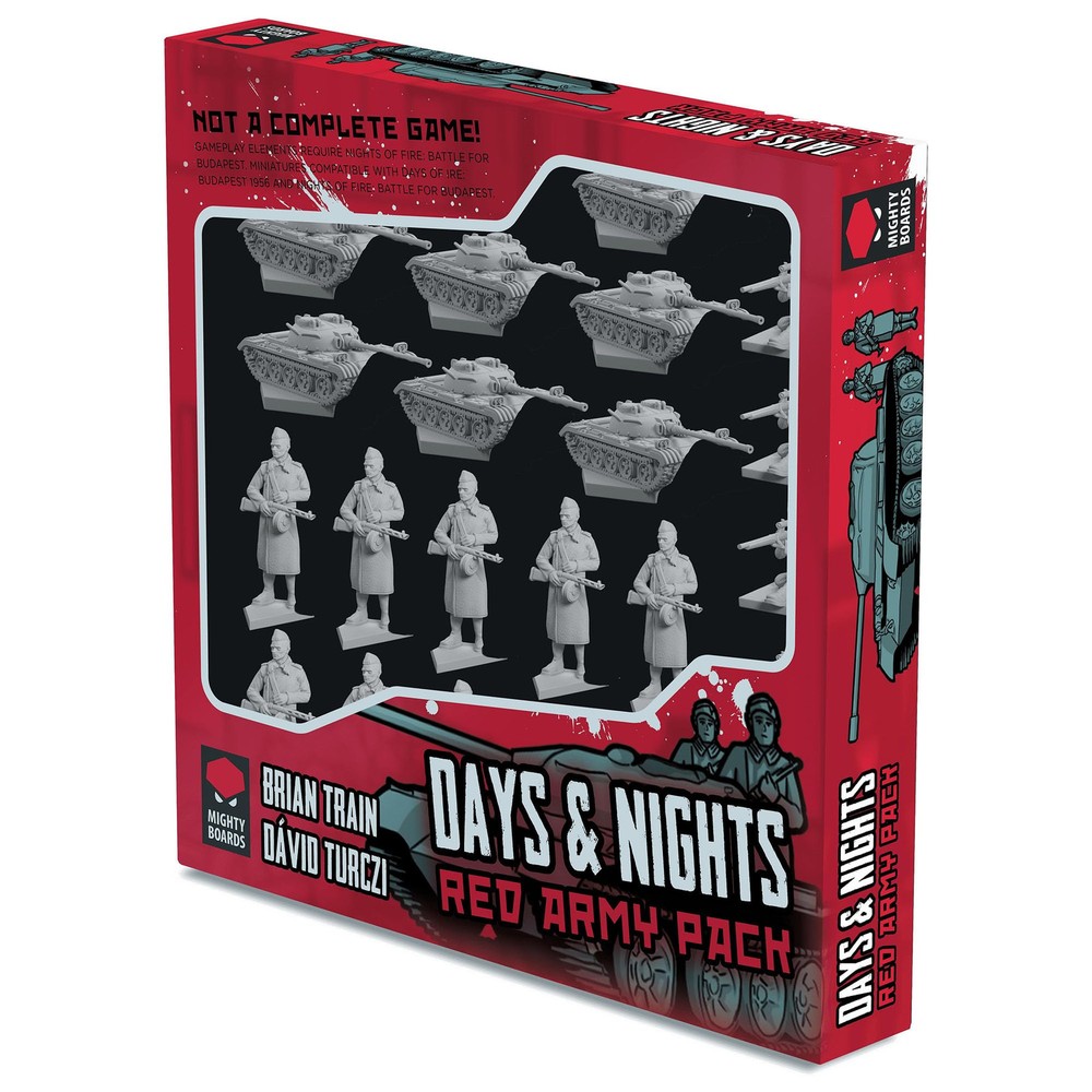 : Days & Nights: Red Army Pack - Expansion Add On - 28 Miniatures & Card Pack...