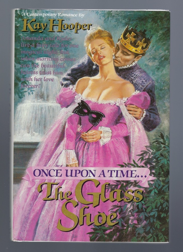 Rare 1989 First Edition Hardcover of Once Upon a Time... The Glass Shoe by Kay Hooper - VGC