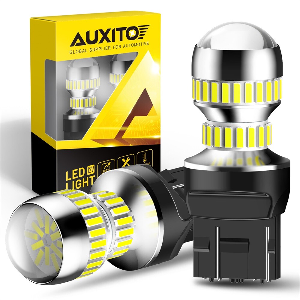 7440 7441 7443 LED Backup Reverse Light Bulbs White Replace Halogen Lamp W21W