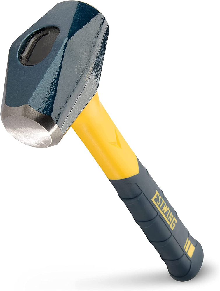 ESTWING Sure Strike Drilling/Crack Hammer - 2-Pound Sledge with Fiberglass Handl