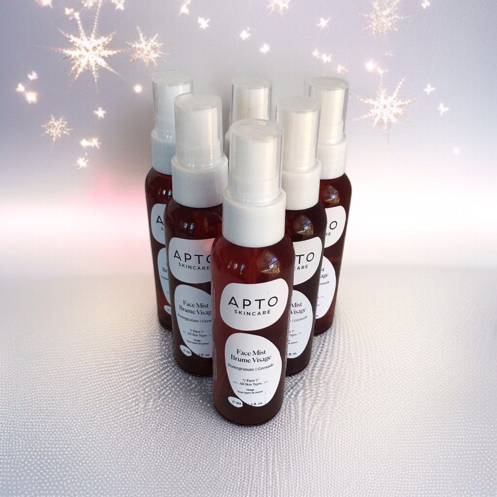 Lot of 6 APTO Antioxidant Face Mist with Pomegranate - 2 fl oz/60ml DISCONTINUED
