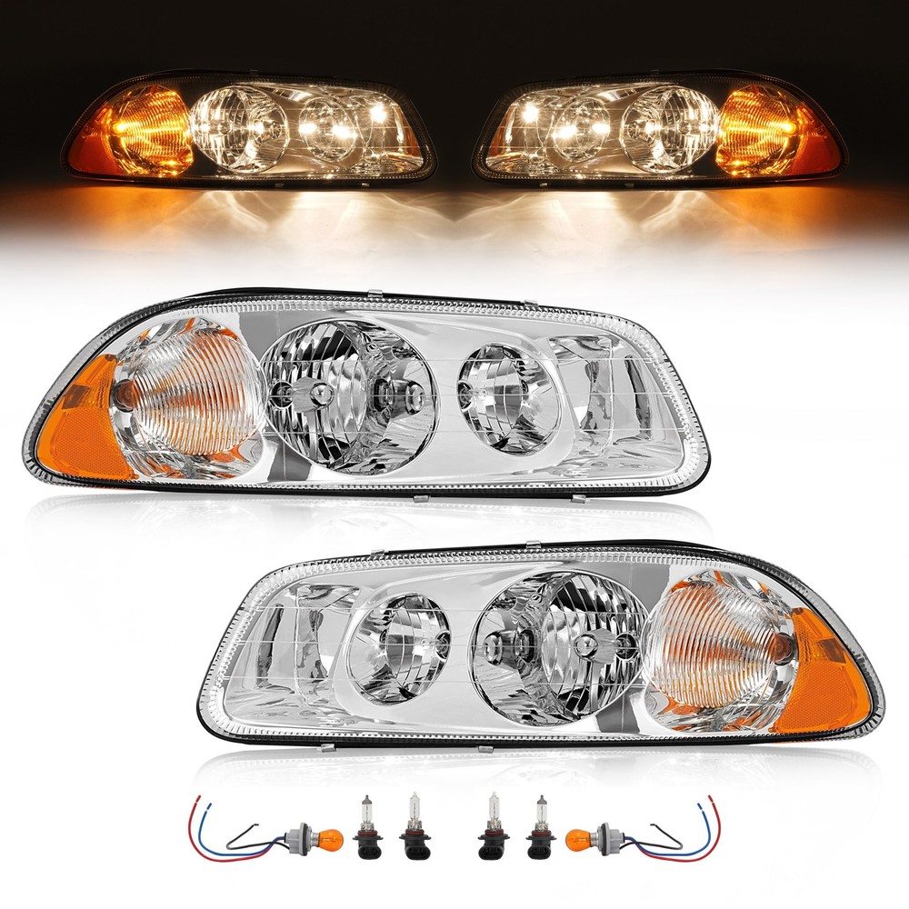 Headlights For Mack CX CXN CXU 98-18 GU4 GU5 GU7 GU8 08-18 LH & RH Side Headlamp