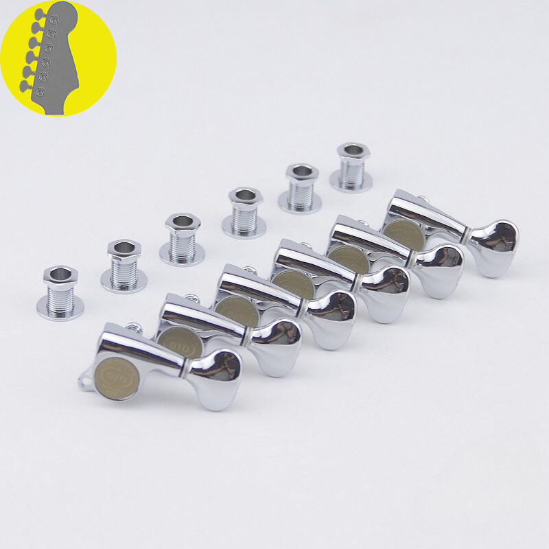 Music Store 1 Set 6 In-line GOTOH SGS510Z-S5 Guitar Machine Heads Tuners