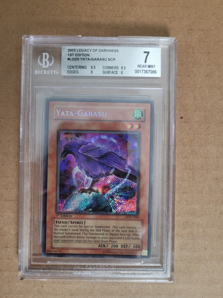 YATA GARASU LOD-000 1st Edition BGS 7 Graded Card