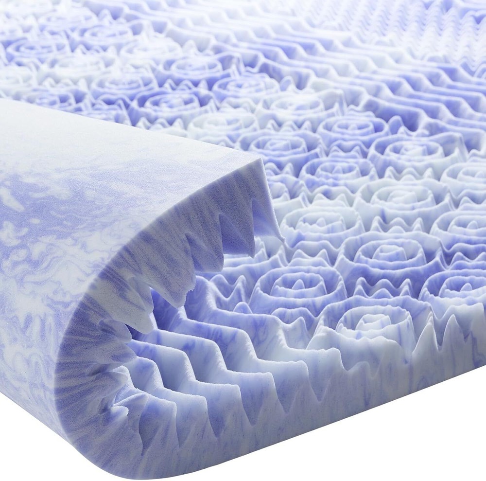 3 Inch 7-Zone Twin Memory Foam Mattress Topper