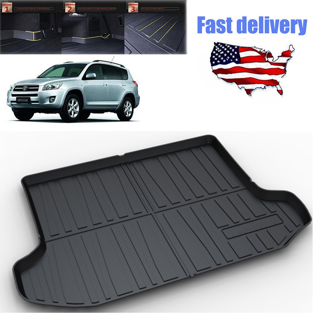 Waterproof TPO Cargo Liner for Toyota RAV4 2006-2012 All-Season Protection