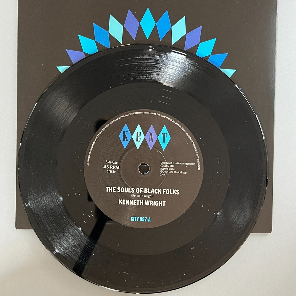 Kenneth Wright - Souls of Black Folks - Kent UK Legal Reissue
