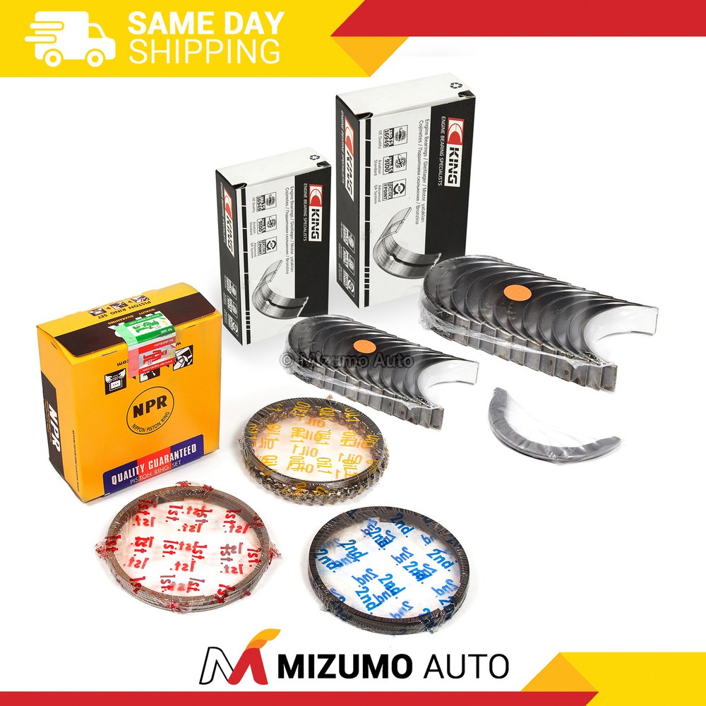 00-06 Toyota Celica Matrix Corolla 1.8 2ZZGE Piston Rings & Main Rod Bearings
